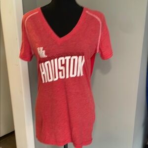 Rivalry Threads Red Fitted University of Houston Short Sleeve T-Shirt